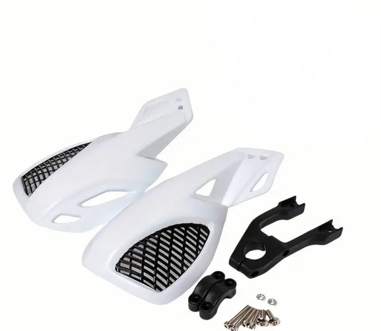 Protege main motocross universel blanc