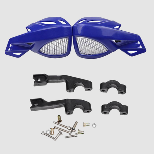 Protèges mains motocross universel bleu