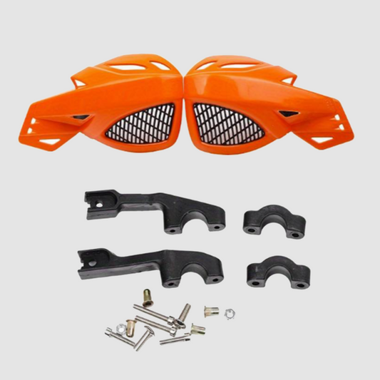 Protèges mains motocross universel orange